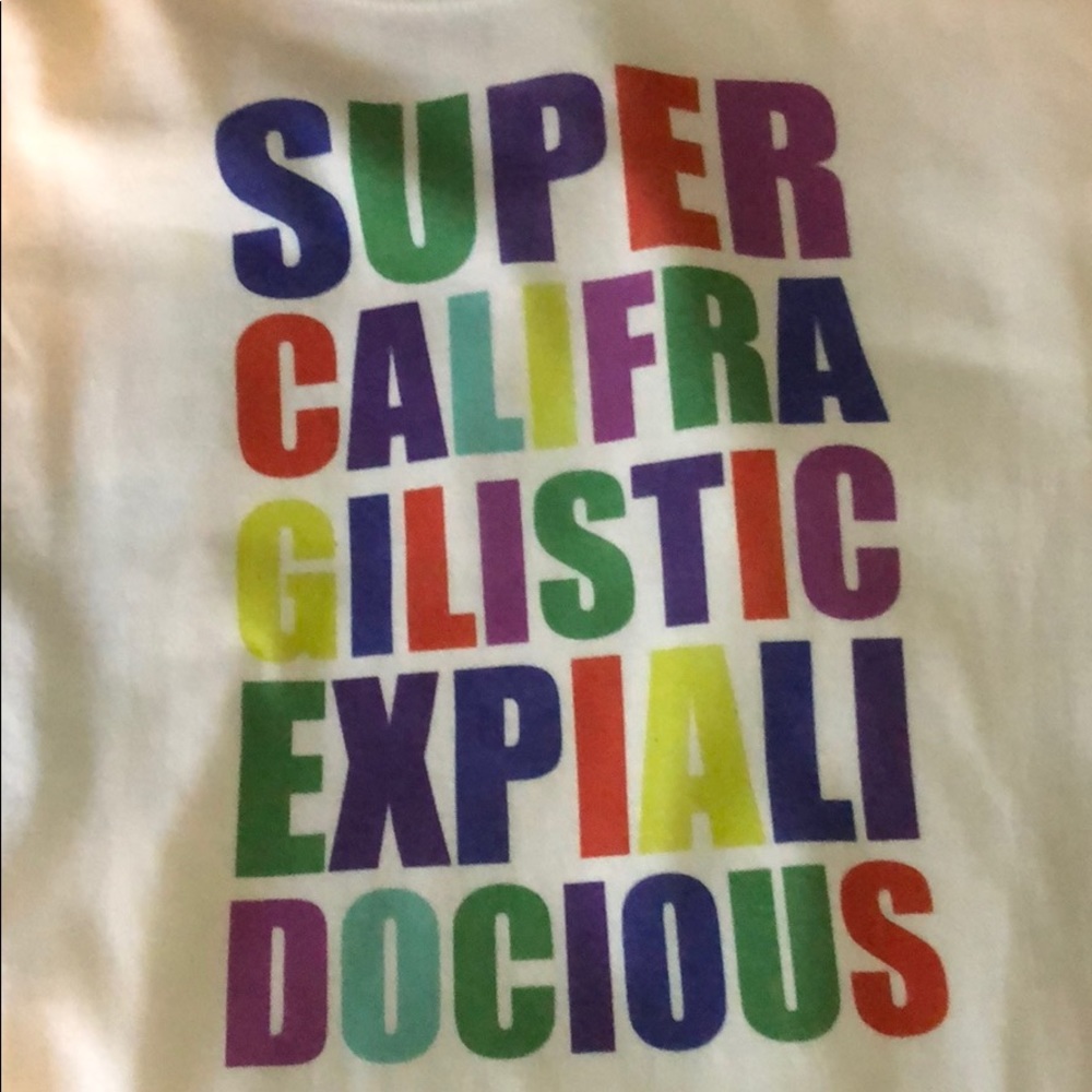 Youth T-shirt Supercalifragilisticexpialidocious